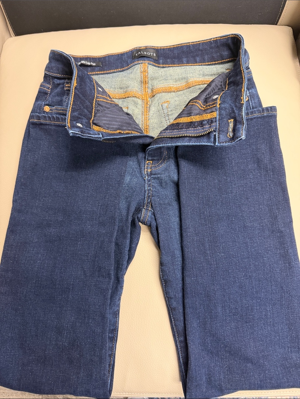 Talbots Women's Dark Indigo Skinny Jeans
